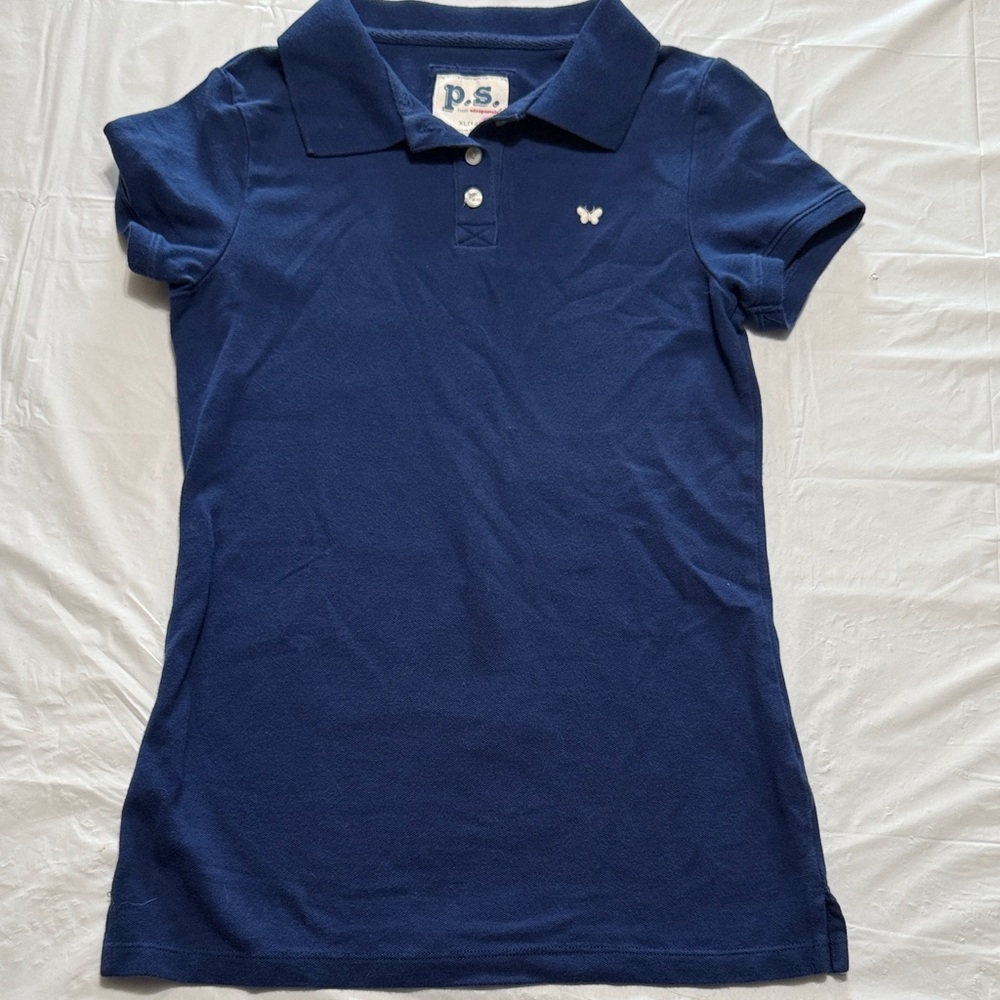 Aeropostale Blue Polo Shirt size 14